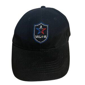 Valor Pepsi Embroidered Black Baseball Cap Adjustable Strap Cotton-Unisex